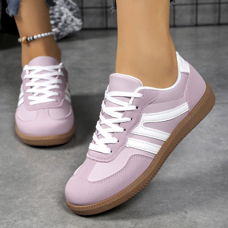 Damen Retro Sneaker aus Wildleder