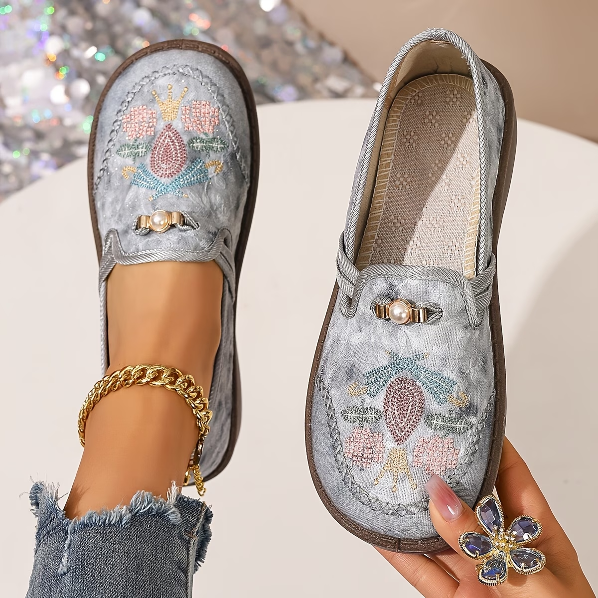 Leichte sportliche Damen Loafer für jeden Tag