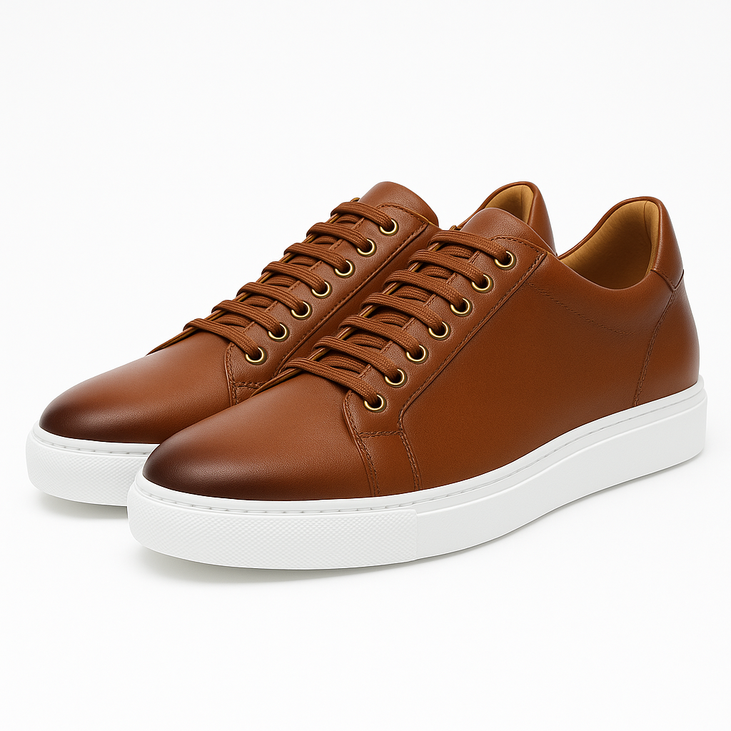 Unisex Sneaker in Lederoptik