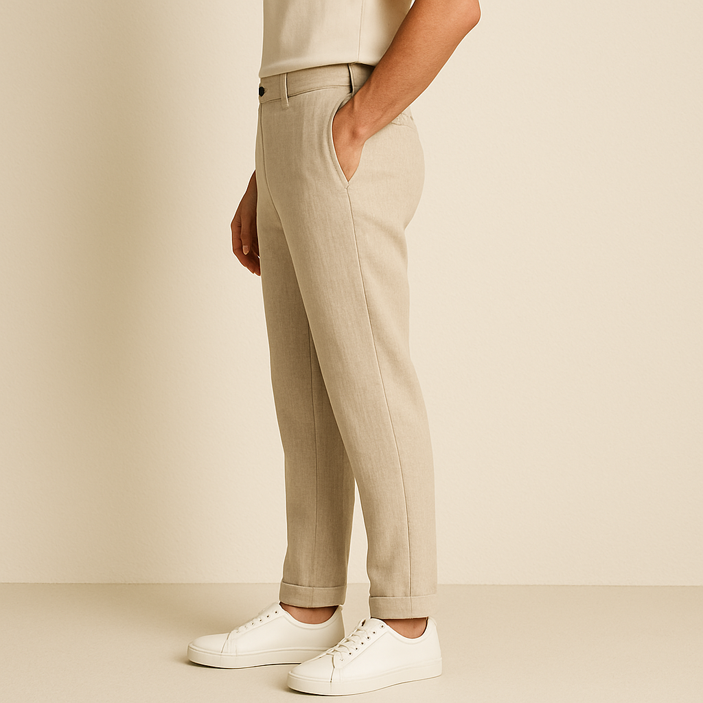 Herren Leinenhose - Bequemer und leichter Stil