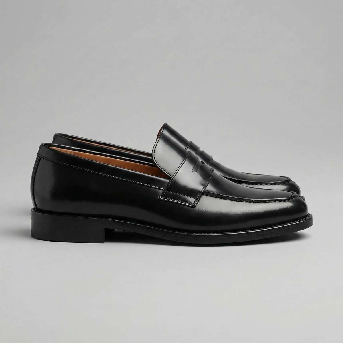 Elegante Penny Loafers aus Kunstleder für Herren