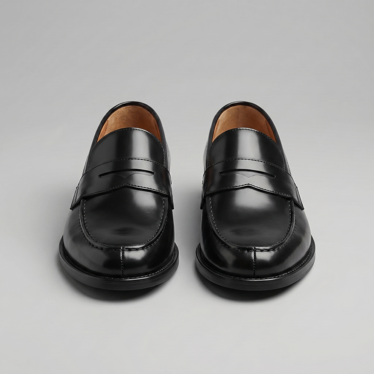 Elegante Penny Loafers aus Kunstleder für Herren