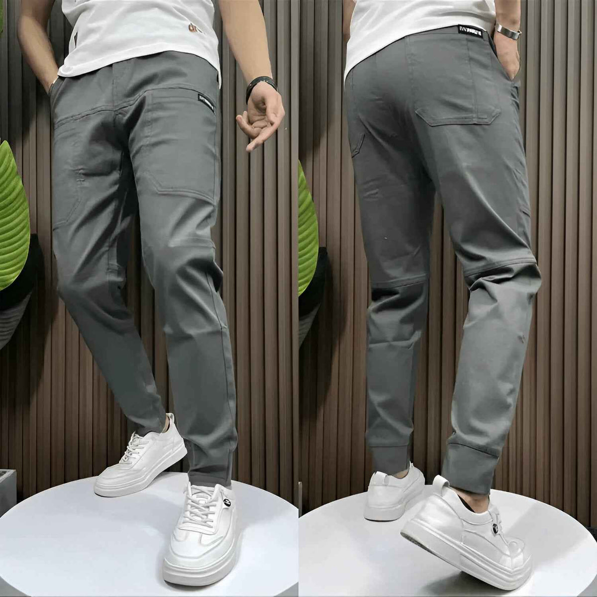 Stretch Cargohose Mit Praktischen Taschen Und Regular Fit