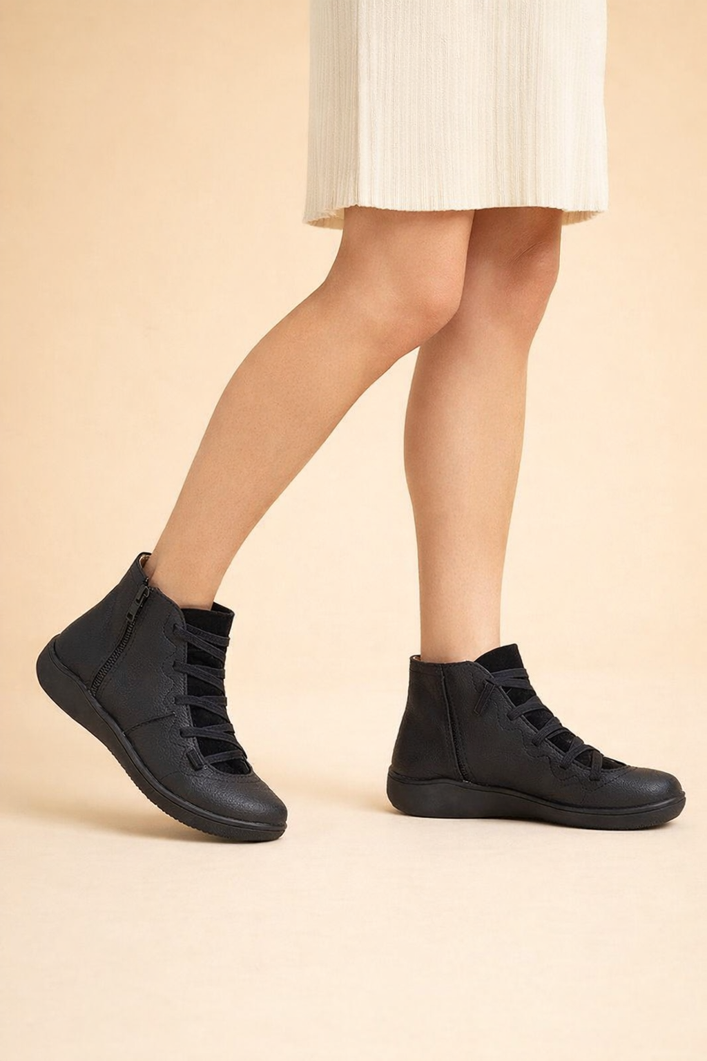 Orthopädische Stiefeletten Mit Atmungsaktivem Material