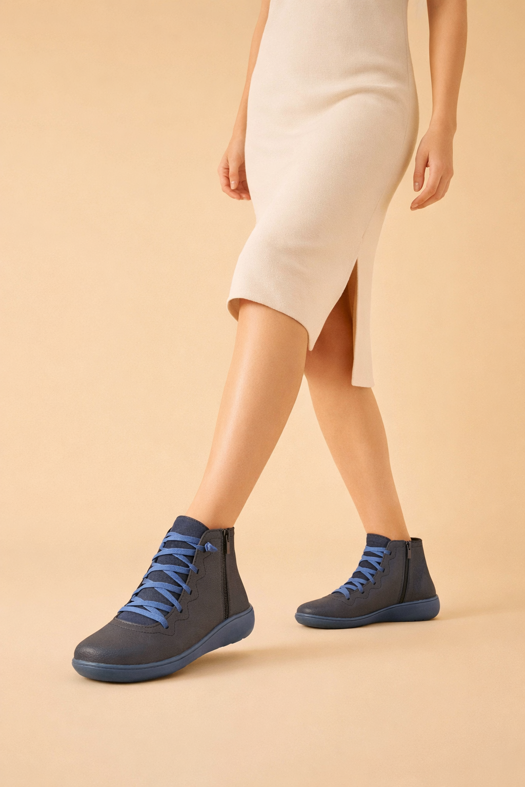 Orthopädische Stiefeletten Mit Atmungsaktivem Material