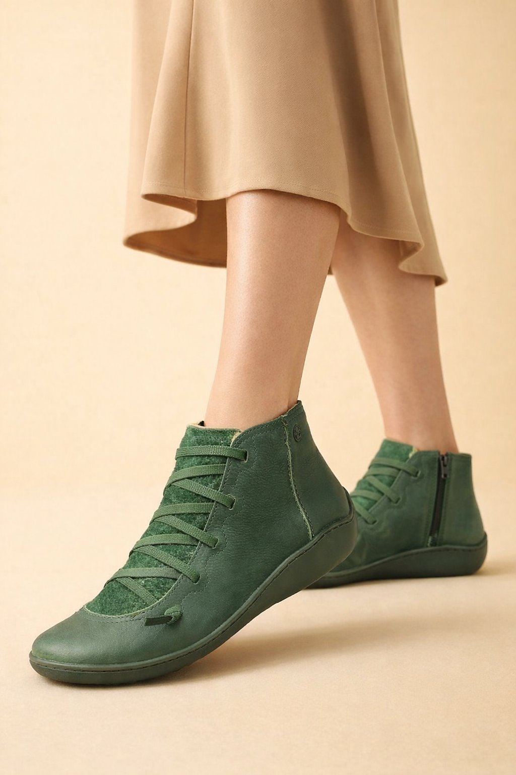 Orthopädische Stiefeletten Mit Atmungsaktivem Material