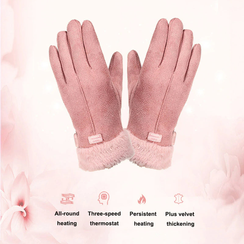 Beheizbare Handschuhe Mit Akku Und Drei Wärmestufen