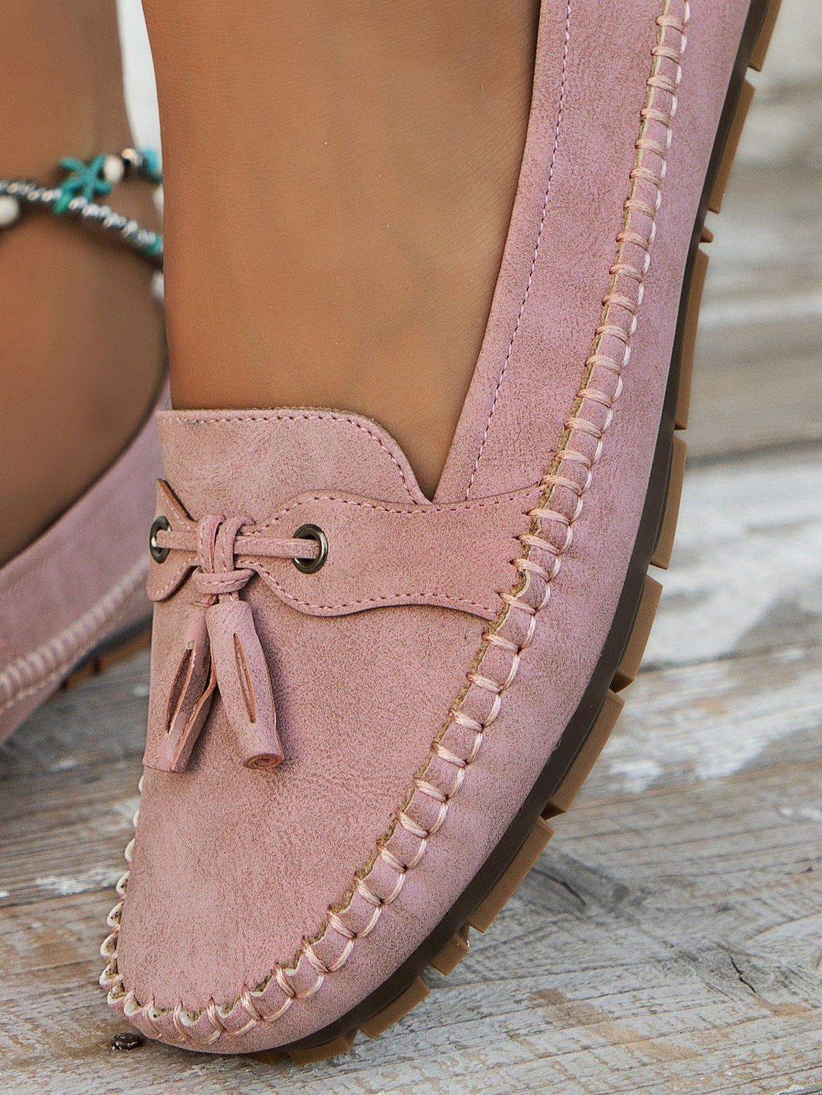 Orthopädische Damen Loafer mit Fußgewölbestütze