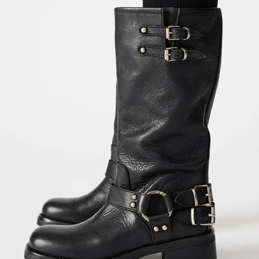 Orthopädische Damen Stiefel mit gepolstertem Fußbett