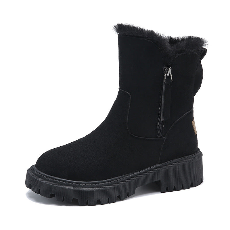 Orthopädische Damen Schneestiefel mit gepolsterter Innensohle