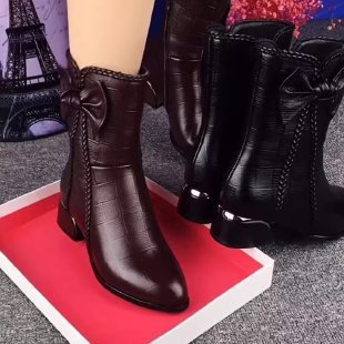 Elegante Spitze Damen Stiefeletten Für Büro Und Abend