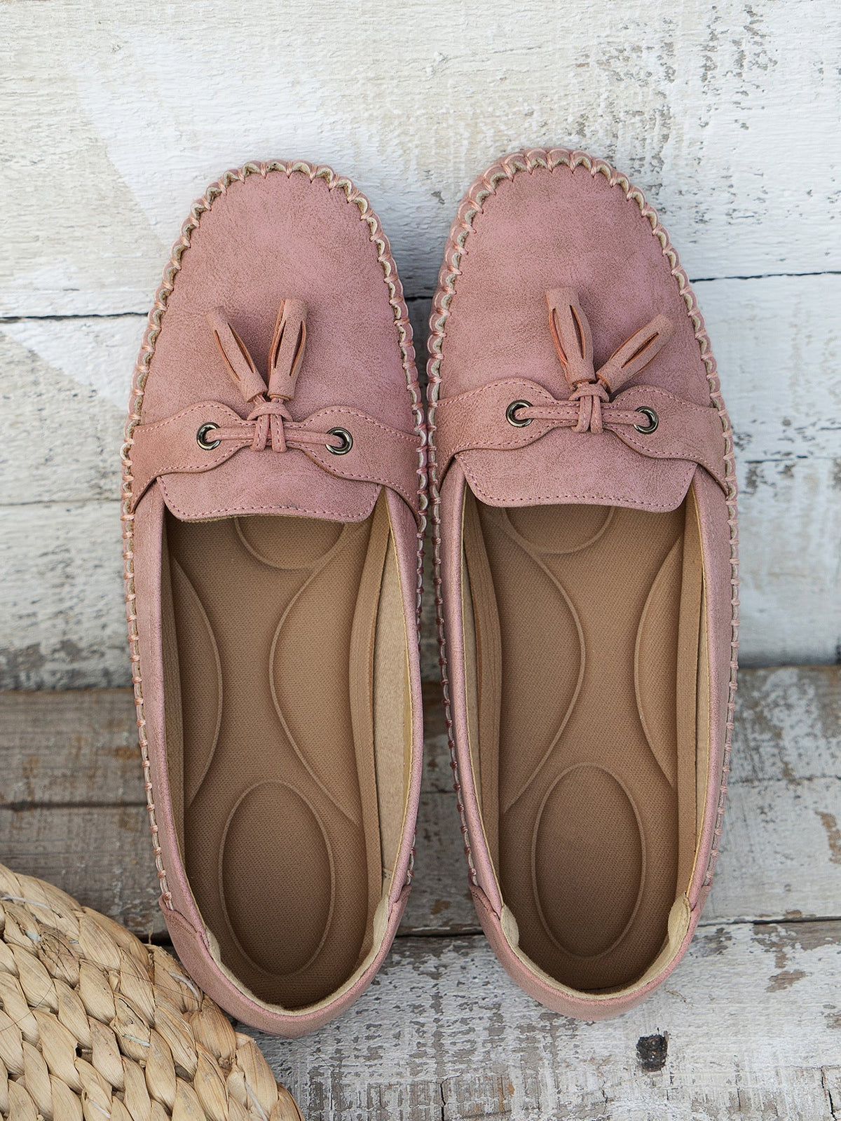 Orthopädische Damen Loafer mit Fußgewölbestütze