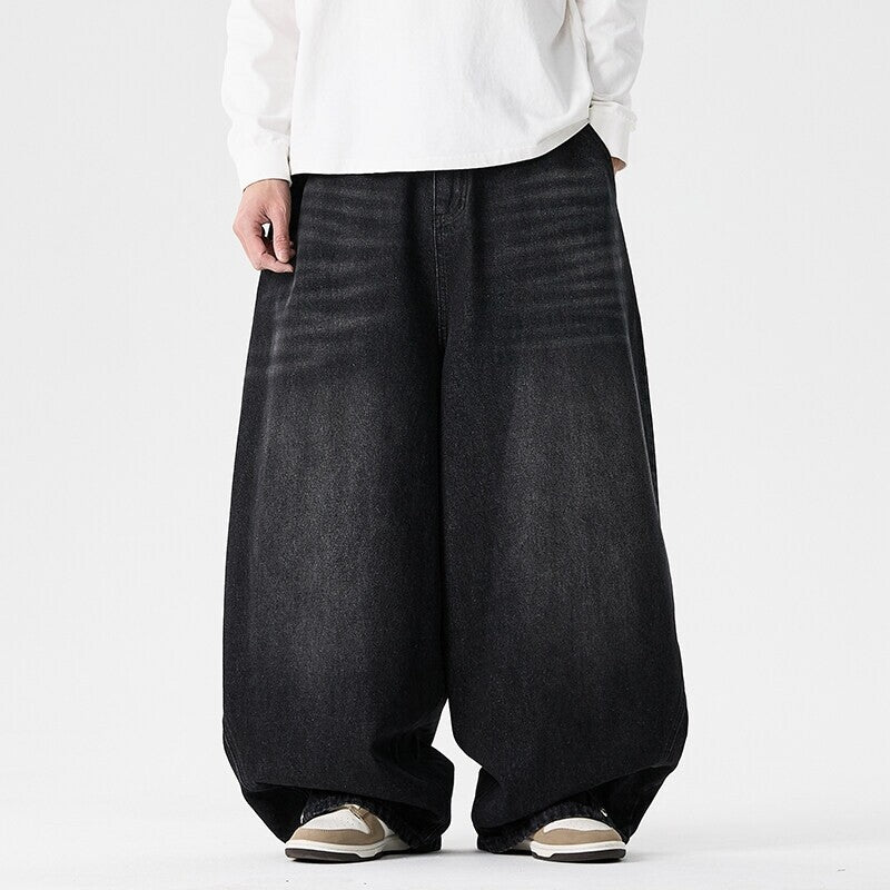 Extraweite Herren Baggy Jeans mit Ballonsaum
