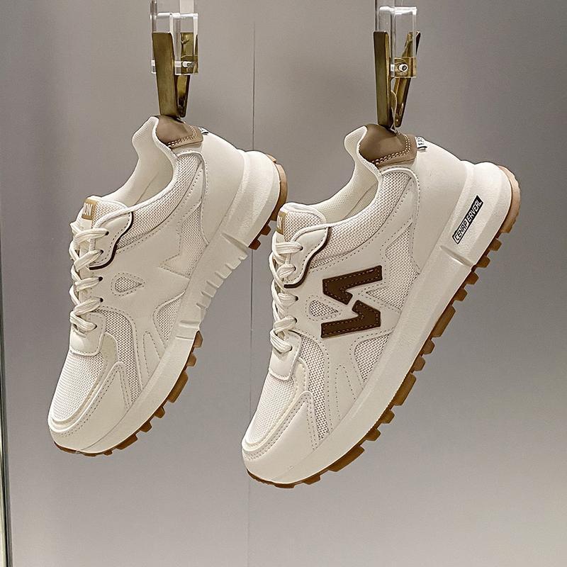 Damen Chunky Mesh Sneaker Zum Schnüren