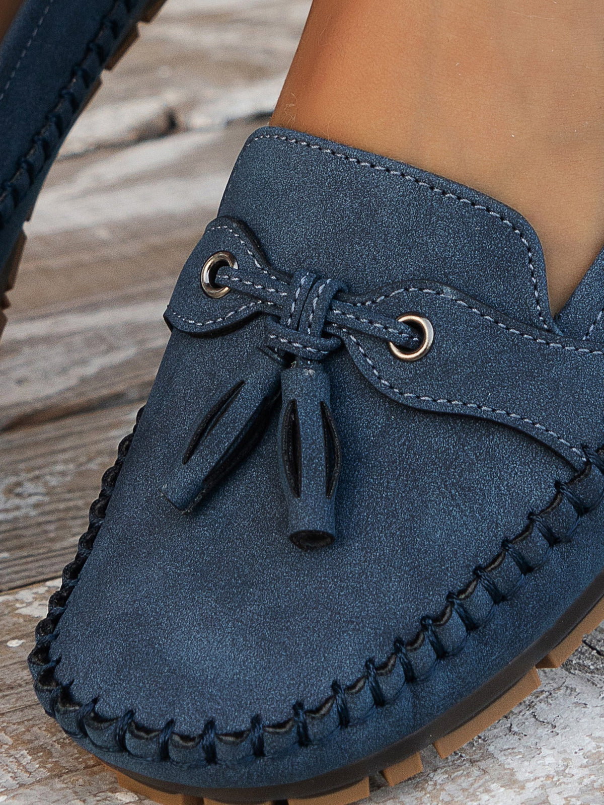 Orthopädische Damen Loafer mit Fußgewölbestütze