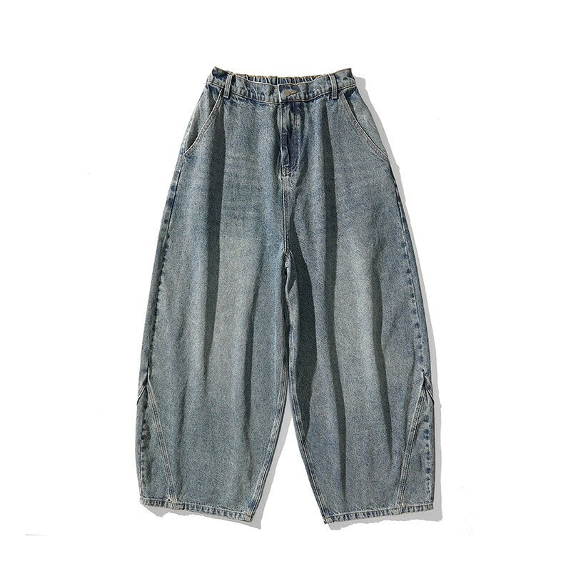 Extraweite Herren Baggy Jeans mit Ballonsaum