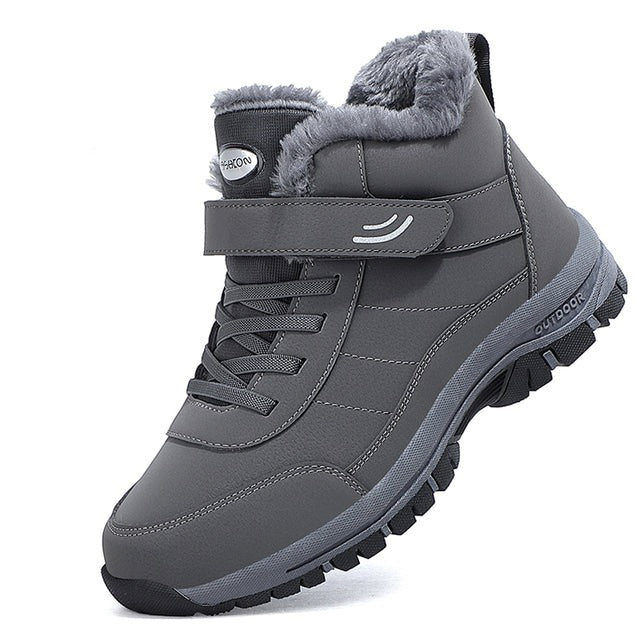 Elegante Wasserdichte Herren Winterstiefel mit Rutschfester Sohle