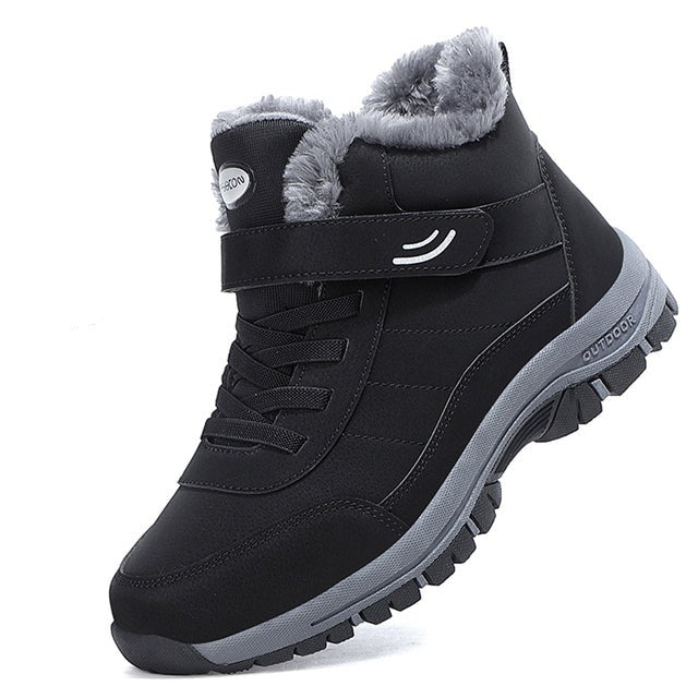 Elegante Wasserdichte Herren Winterstiefel mit Rutschfester Sohle