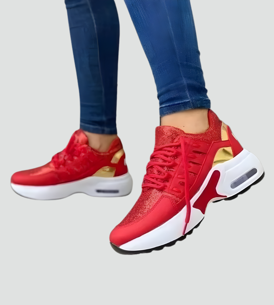 Leichte Orthopädische Damen Laufschuhe mit Dämpfung