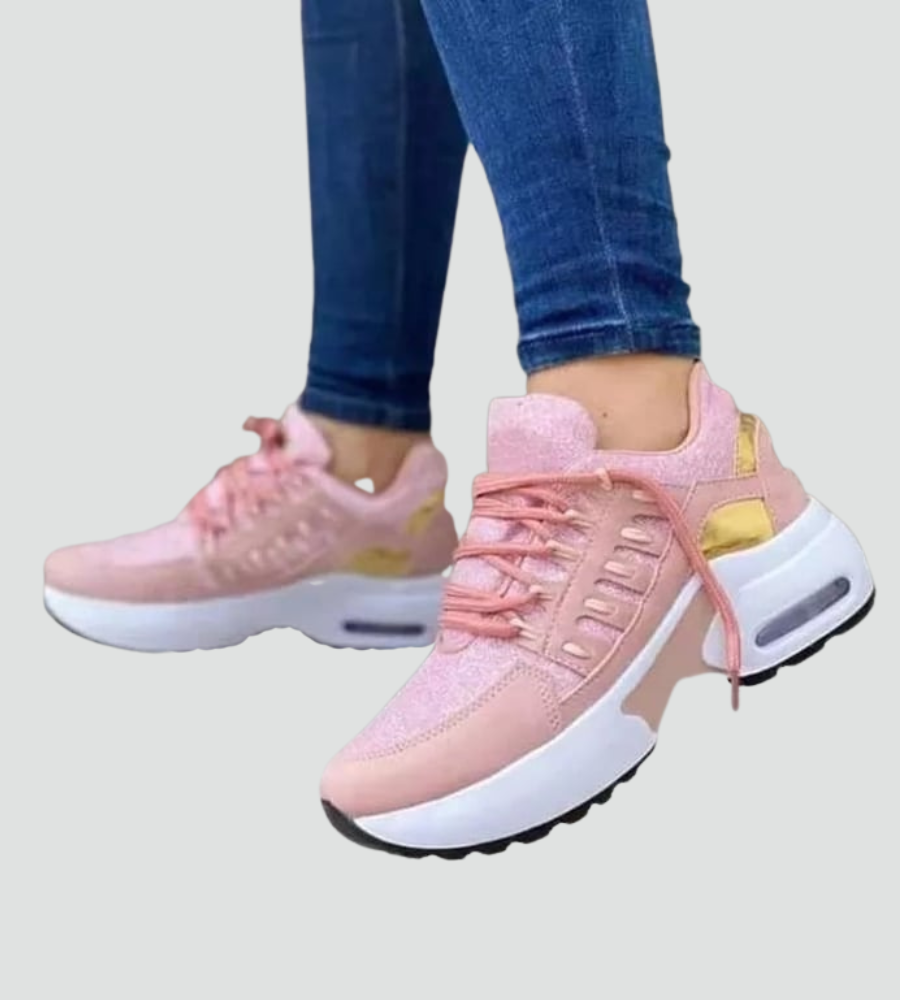 Leichte Orthopädische Damen Laufschuhe mit Dämpfung