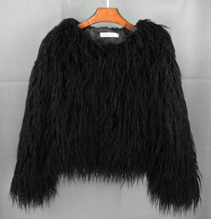 Flauschige Oversized Damen Teddyjacke für den Winter