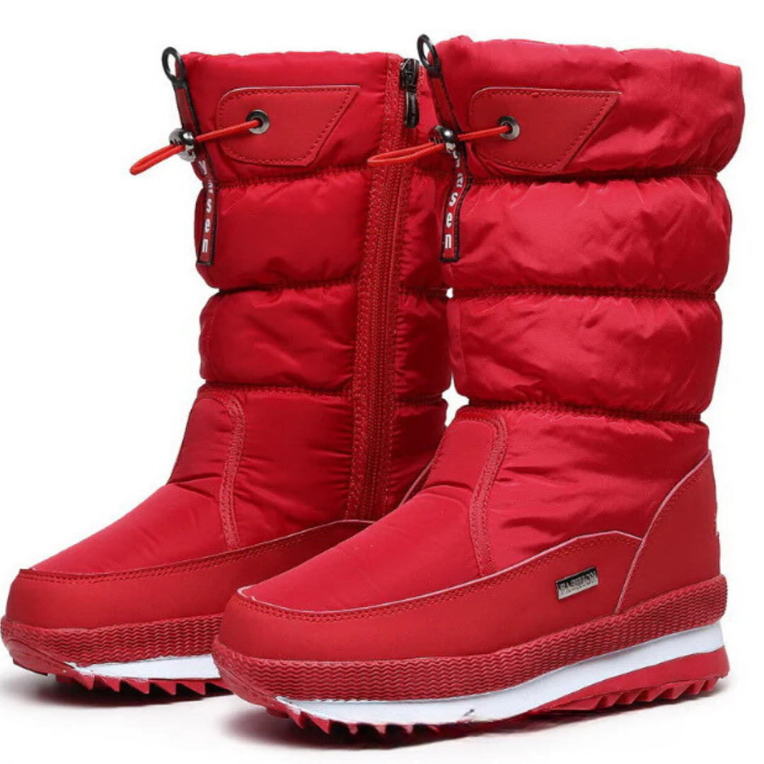 Wasserdichte Rutschfeste Schneestiefel Mit Kunstfellfutter