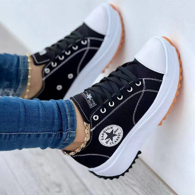 Orthopädische Damen Sneaker mit Flexibler Zehenkappe