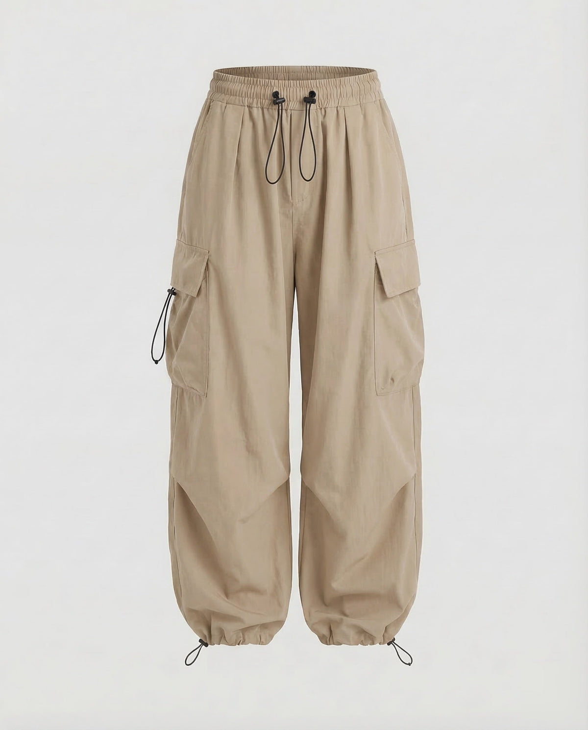 Oversize Damen Cargohose im Ballon-Schnitt