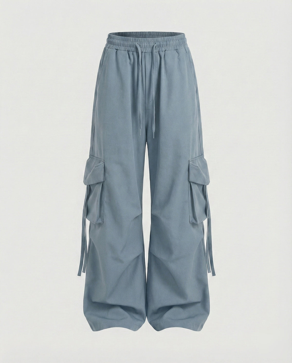 Damen Baggy Cargohose mit Tiefem Schritt