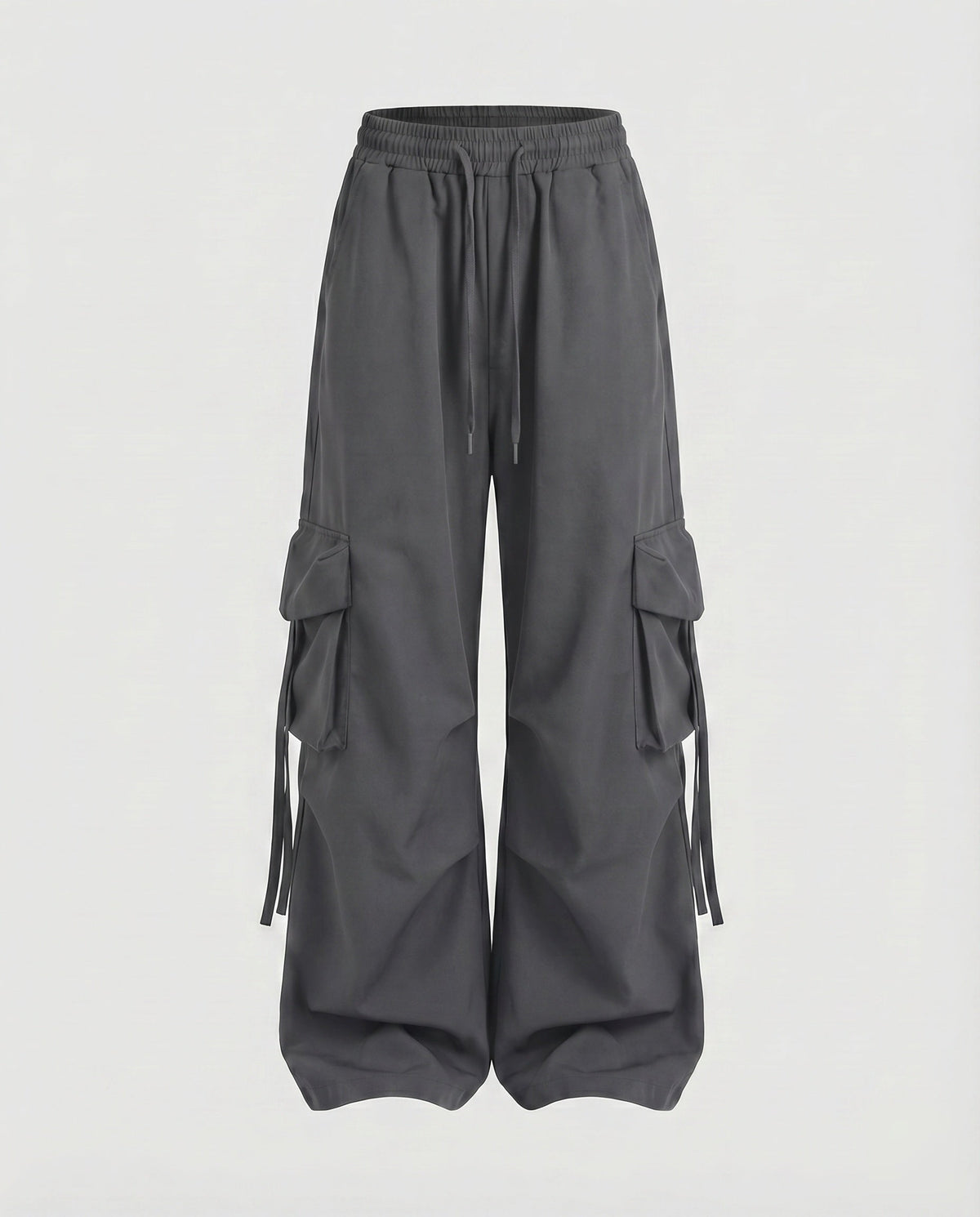 Damen Baggy Cargohose mit Tiefem Schritt