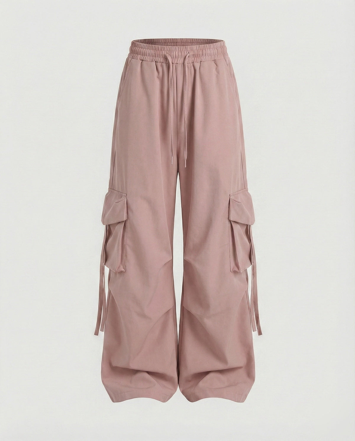 Damen Baggy Cargohose mit Tiefem Schritt