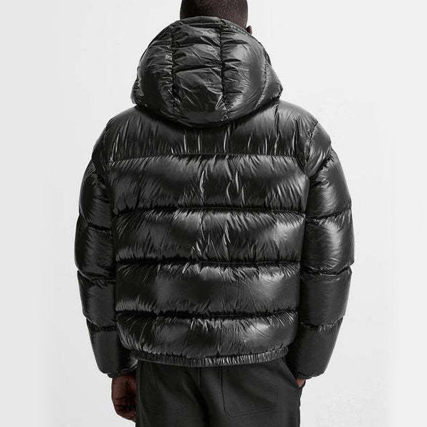Gesteppte Winterjacke mit Kapuze für Herren