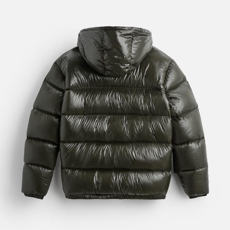 Gesteppte Winterjacke mit Kapuze für Herren