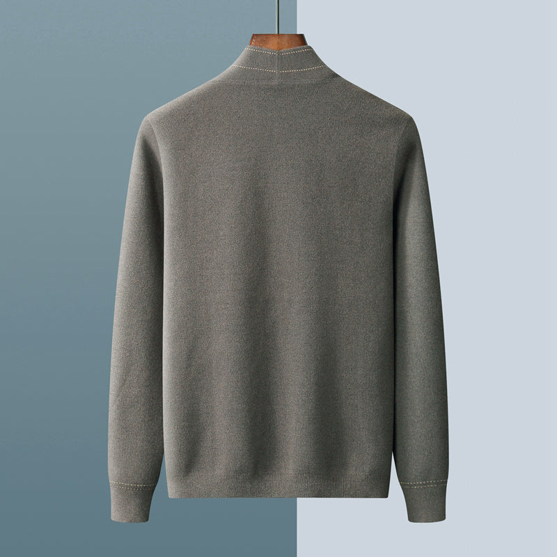 Herren Strickcardigan mit Karomuster