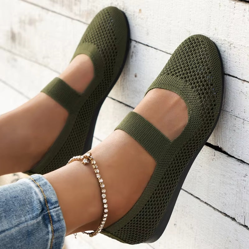 Flexible Damen Barfussschuhe mit dünner Sohle für Spaziergänge
