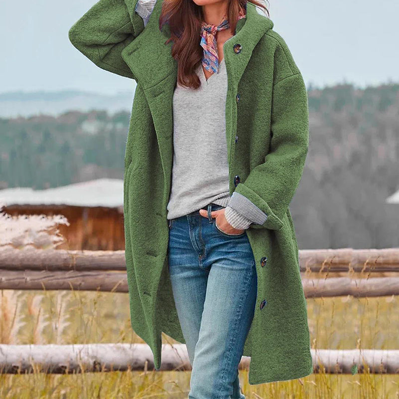 Gefütterte Winterjacke mit Bequemem Schnitt für Damen