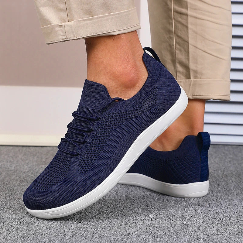 Atmungsaktive Orthopädische Sneaker mit Weiter Zehenbox
