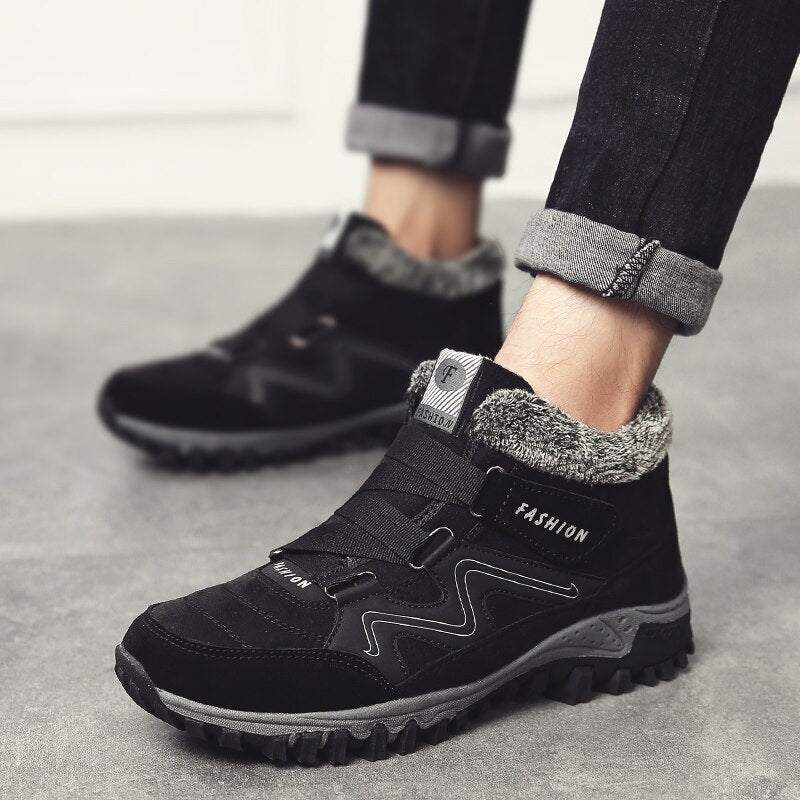 Sportliche Orthopädische Damen Winterschuhe mit Warmfutter