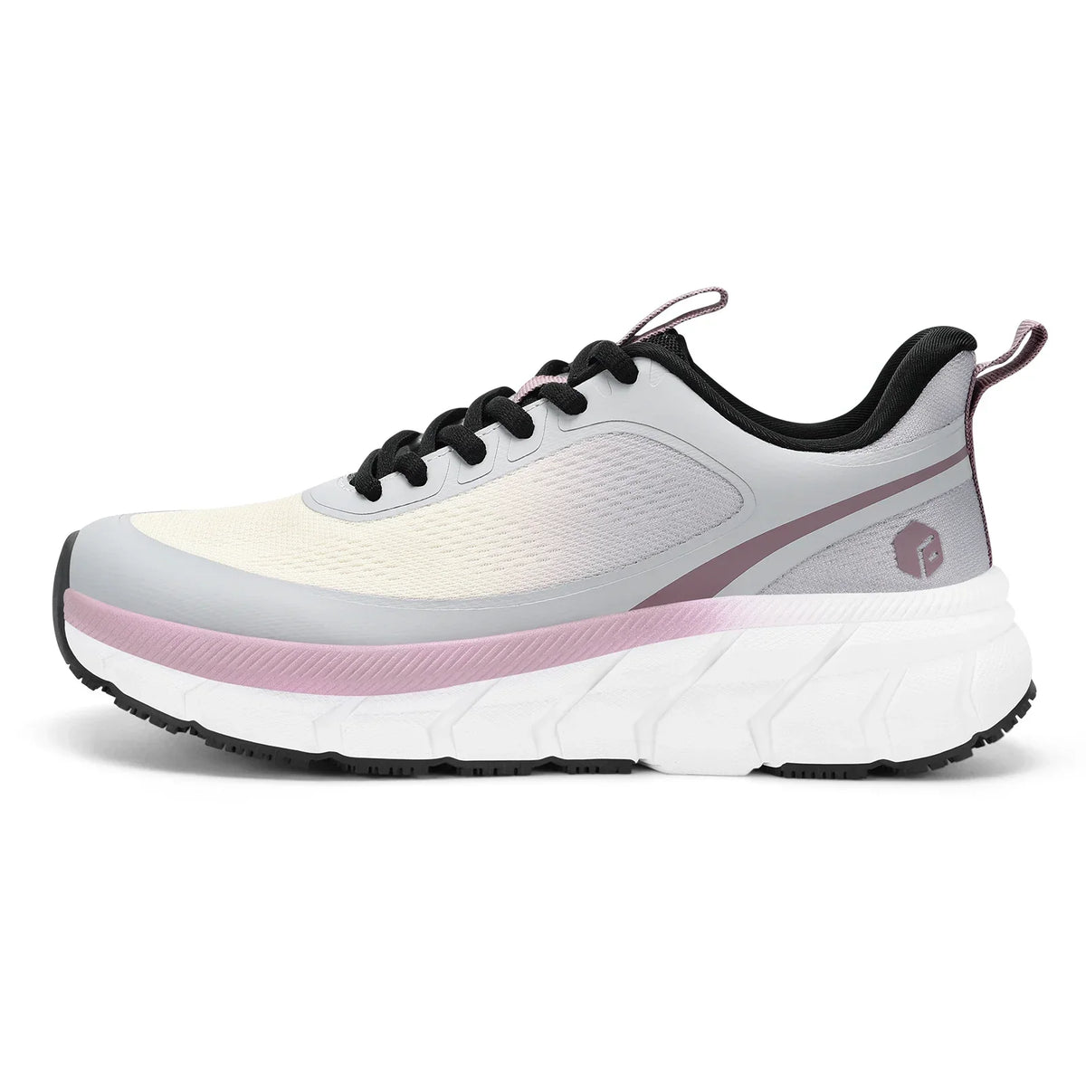Rutschfeste Damen Walking Sneaker mit breiter Zehenbox
