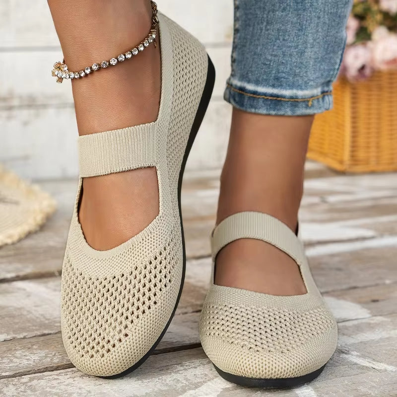 Flexible Damen Barfussschuhe mit dünner Sohle für Spaziergänge