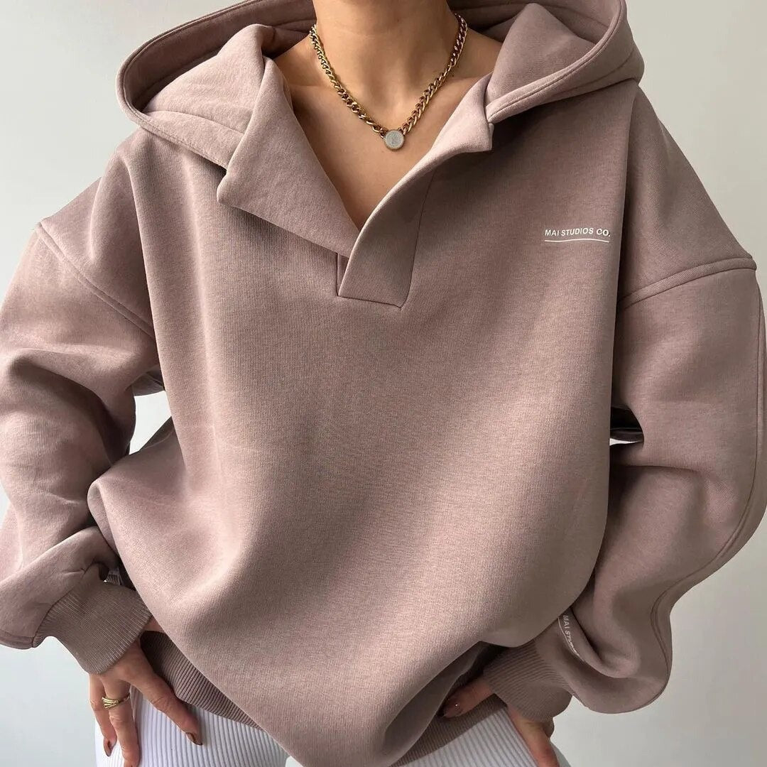 Pull-over à col rond intemporel en maille douce