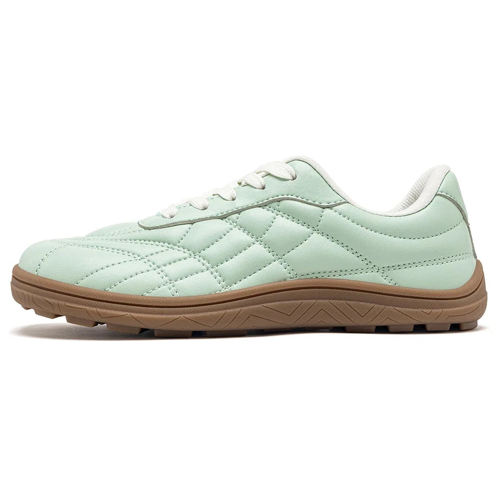 Damen Barfuß Sneaker zum Schnüren mit breiter Zehenbox