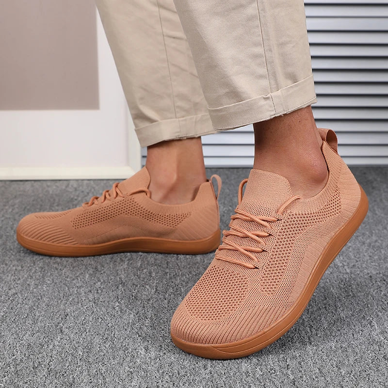 Atmungsaktive Orthopädische Sneaker mit Weiter Zehenbox