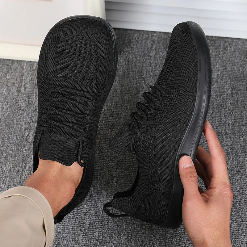 Atmungsaktive Orthopädische Sneaker mit Weiter Zehenbox