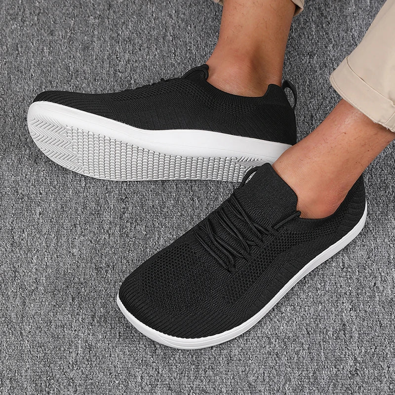 Atmungsaktive Orthopädische Sneaker mit Weiter Zehenbox