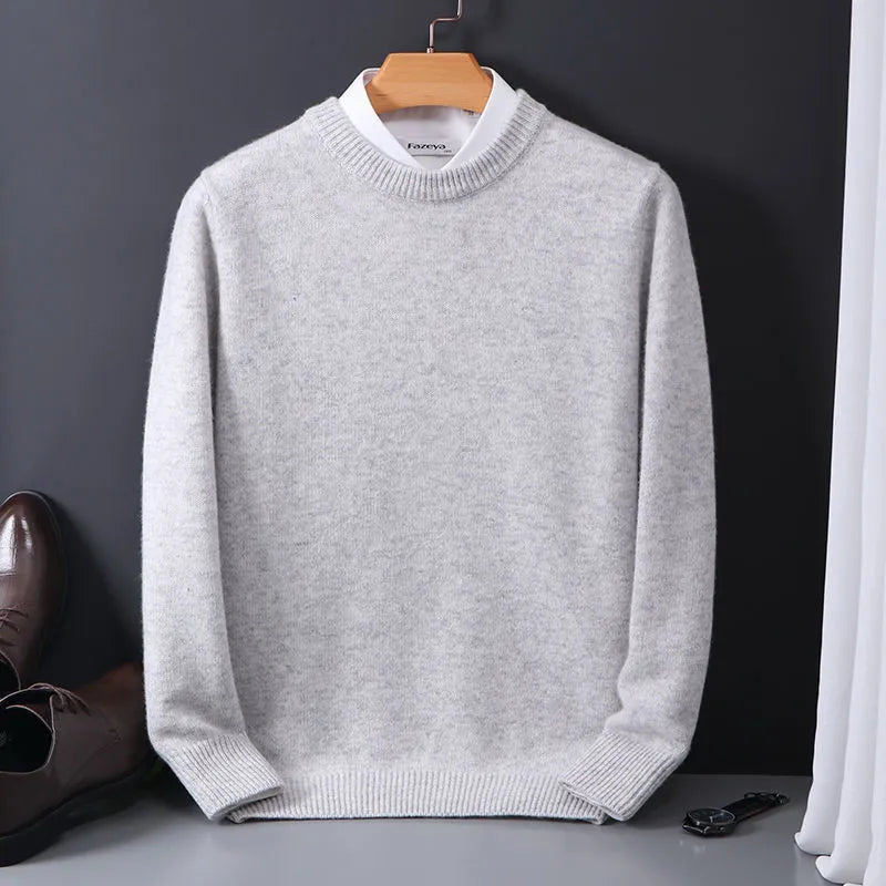 Weicher Herren Feinstrick Pullover Für Jeden Tag