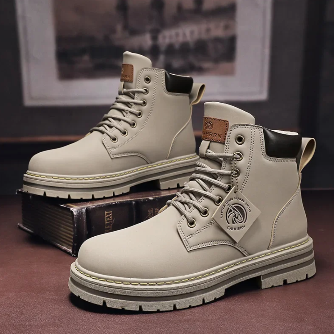 Wasserabweisende Herren Winterstiefel Mit Griffiger Sohle