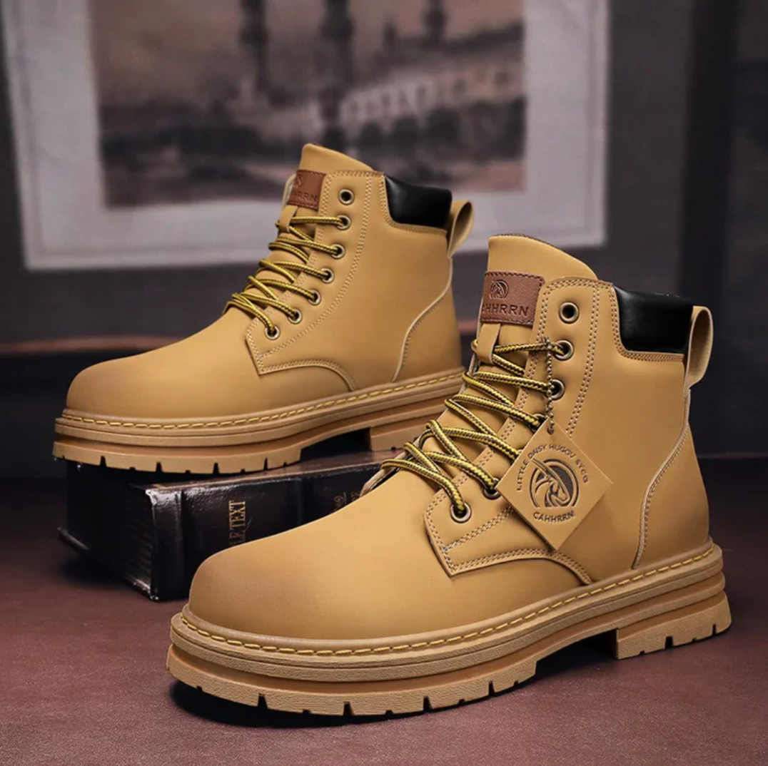 Wasserabweisende Herren Winterstiefel Mit Griffiger Sohle