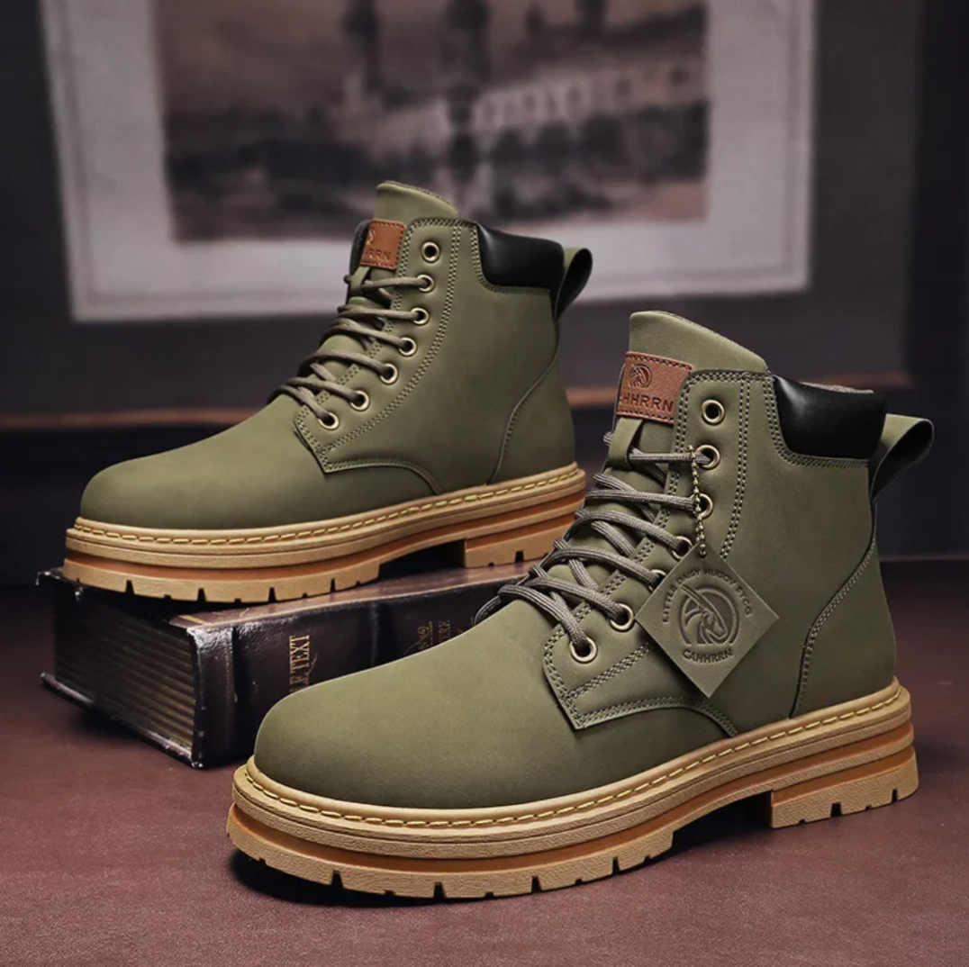 Wasserabweisende Herren Winterstiefel Mit Griffiger Sohle