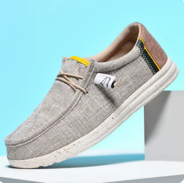 Herren Canvas Loafer Zum Hineinschlüpfen